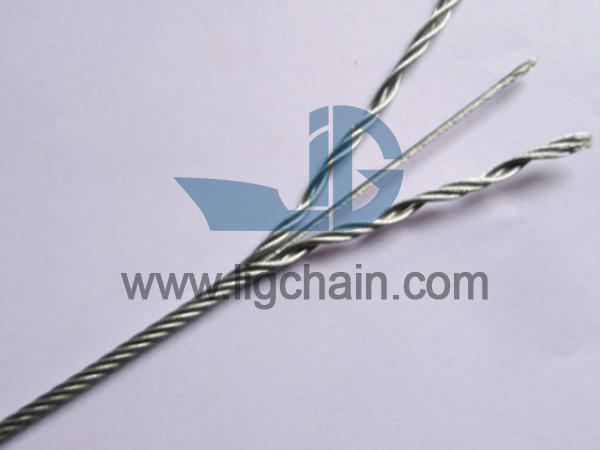 1×7, 1×19 Galvanized Aircraft Cable 